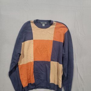 Saddlebred Color Block Sweater Size XL